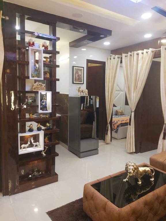 shantiniketan by aggarwal associates and builders Living Area