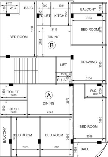  swabhumi-plaza Swabhumi Plaza Cluster Plan For 1st Floor