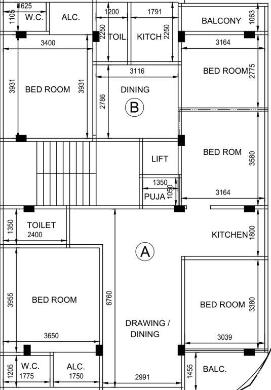 swabhumi plaza Swabhumi Plaza Cluster Plan For 2nd Floor