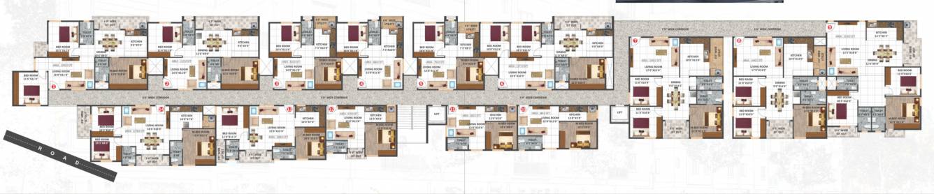  harmony Harmony Cluster Plan from 1st to 5th Floor