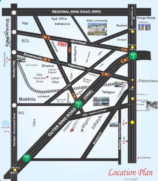  golden-county Location Plan
