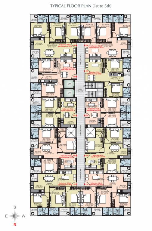  ab iconic AB Iconic Typical Cluster Plan