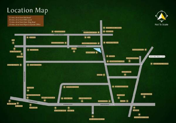  metro-city-8th-phase Location Plan
