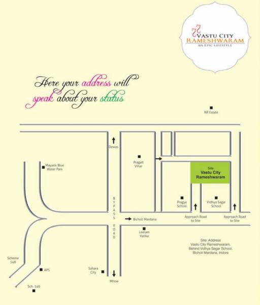 city-rameshwaram-phase-2 Location Plan