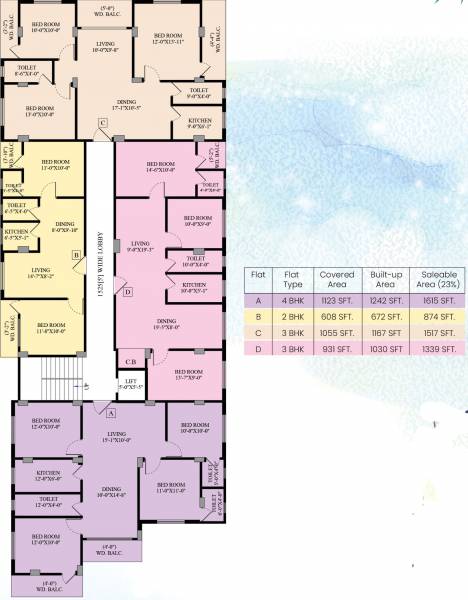  nirmala-view Nirmala View Typical Cluster Plan