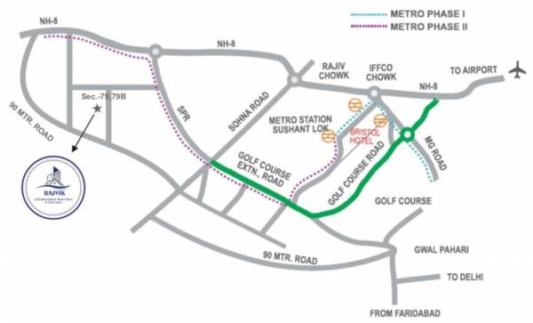  greens Location Plan