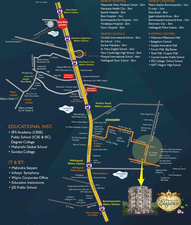  elegance Location Plan