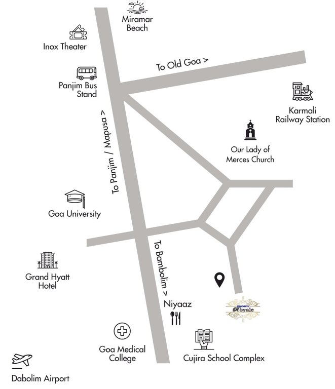  royale Location Plan