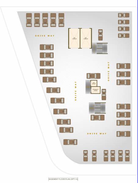 empire Shree Empire Cluster Plan For Basement Floor
