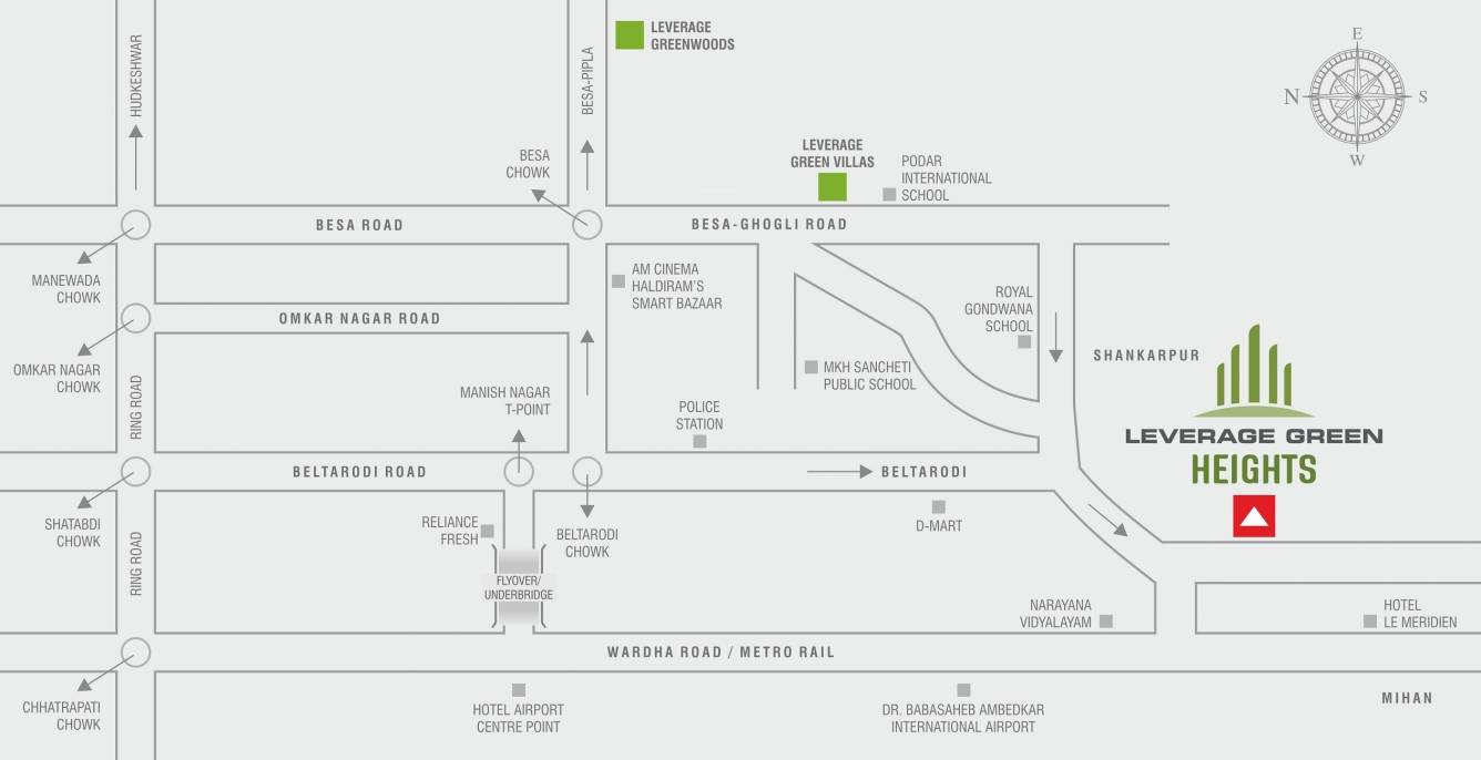  green heights wing a Location Plan