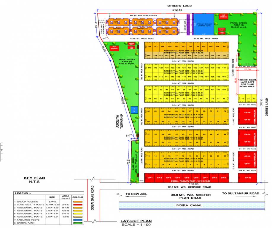  vihar officers enclave Layout Plan