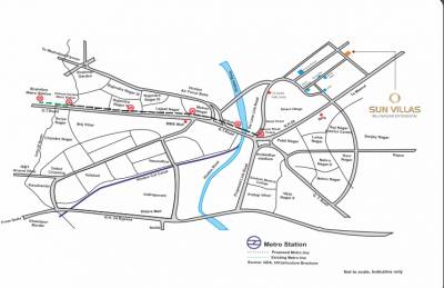  sun-villas Location Plan