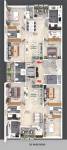  residency Shree Residency Cluster Plan For Typical Floor