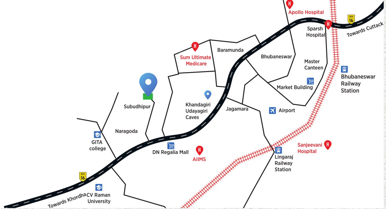  residency Location Plan