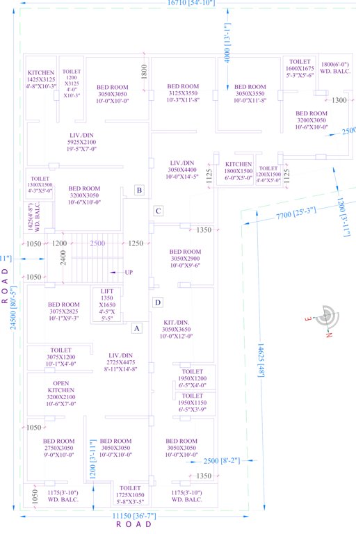  nirmala vista Nirmala Vista Cluster Plan For Typical Floor Plan
