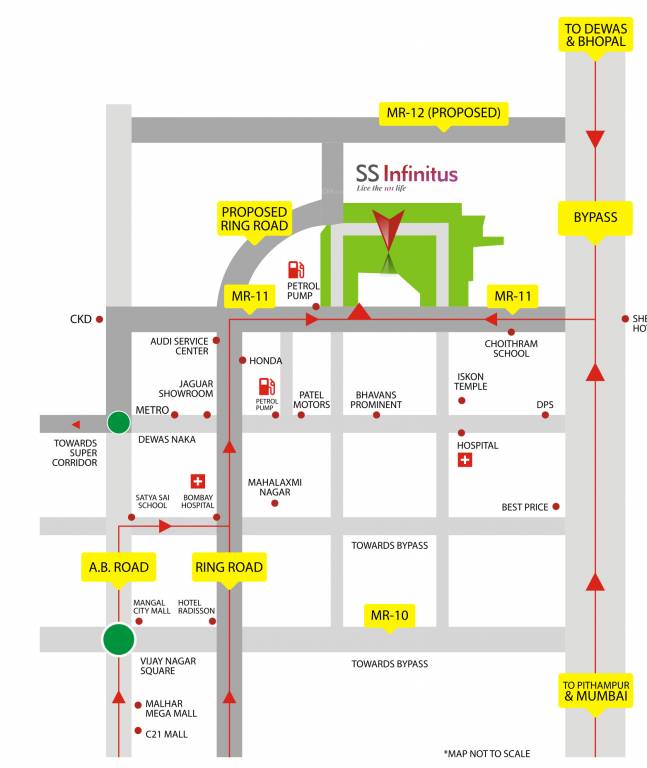 infinitus Location Plan