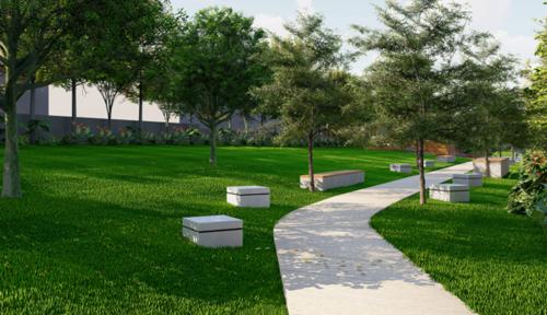  the-habitat Landscaped Gardens