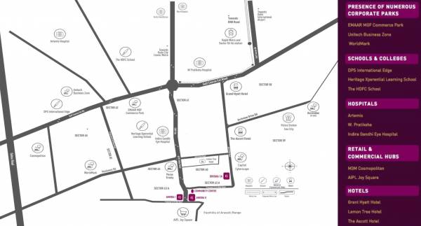  navya-avik-phase-1 Location Plan