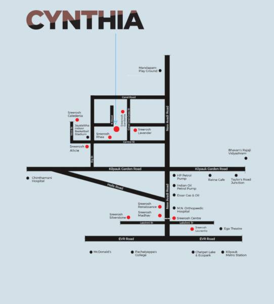  cynthia Location Plan
