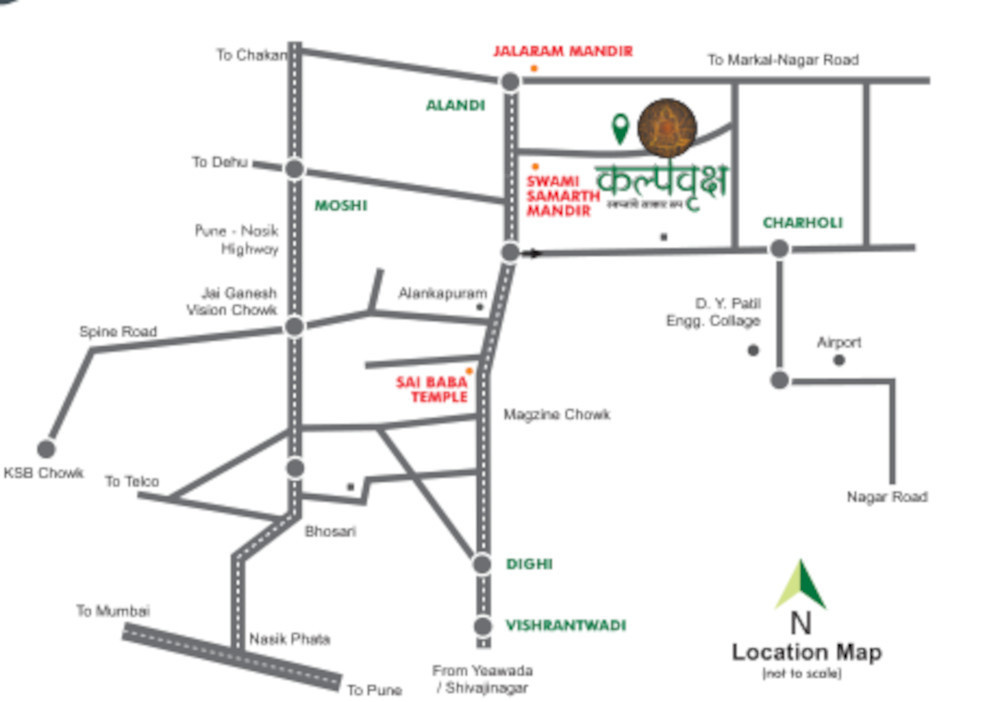  kalpavruksha Location Plan