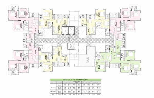  sommet Tower 1 Cluster Plan