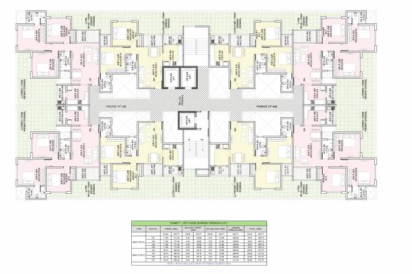  sommet Tower 1 Cluster Plan