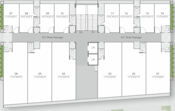  supremus-2 A Cluster Plan For 2nd Floor