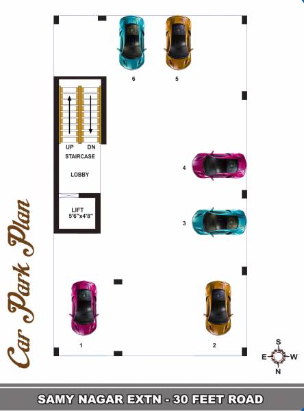  new-bloom Eeshani New Bloom Cluster Plan For Ground Floor