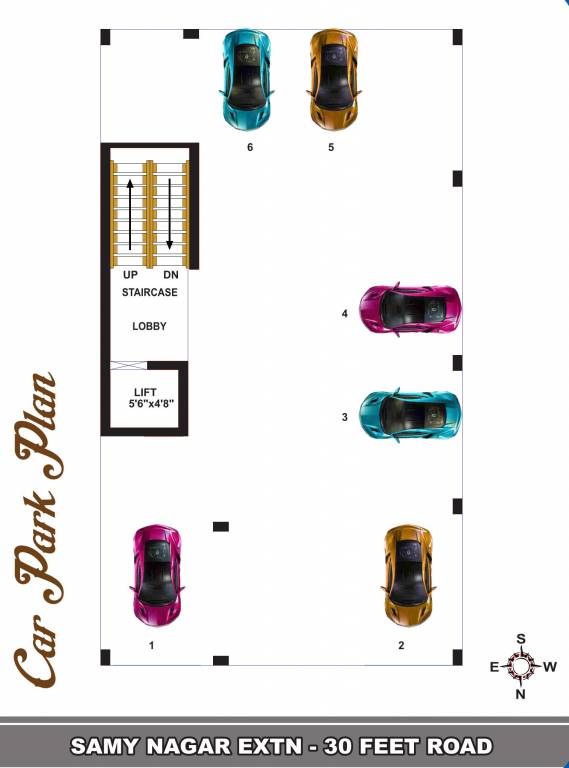  new bloom Eeshani New Bloom Cluster Plan For Ground Floor