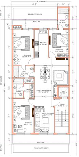  ultra-luxury-floors Ultra Luxury Floors Cluster Plan for Typical Floor