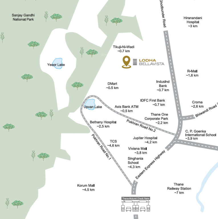 bellavista Location Plan