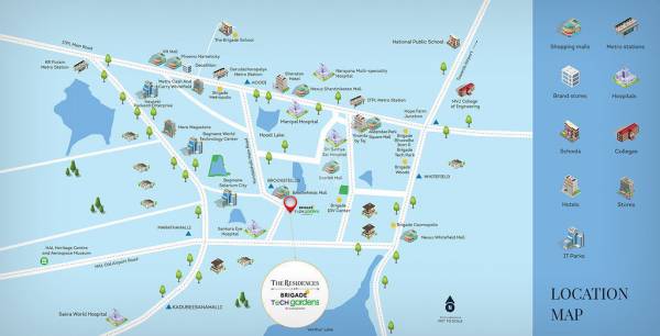  the-residences-at-brigade-tech-gardens Location Plan