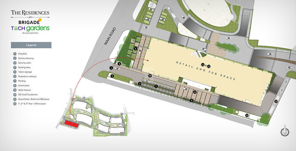  the residences at brigade tech gardens Master Plan