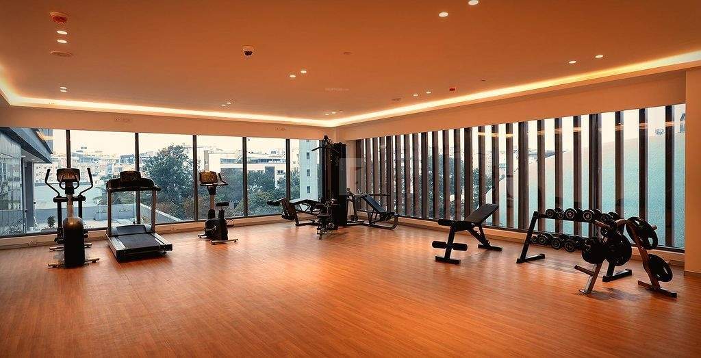  the residences at brigade tech gardens Gymnasium