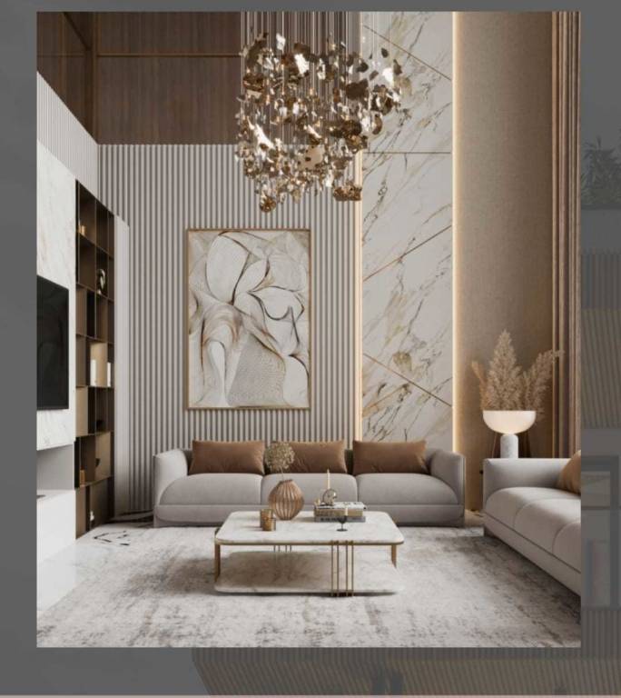  cosmo builder floor 2 Living Area