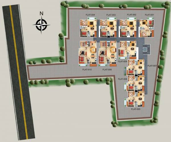  canopus Laasya Canopus Typical Cluster Plan