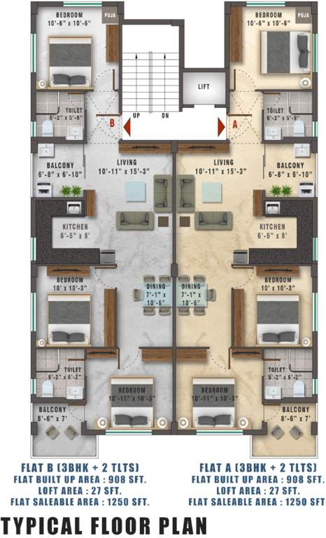  kailash cooperative housing society Kailash Cooperative Housing Society Typical Cluster Plan