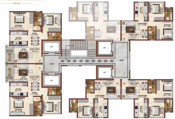  chandraprabha 12Th Floor Chandraprabha Cluster Plan
