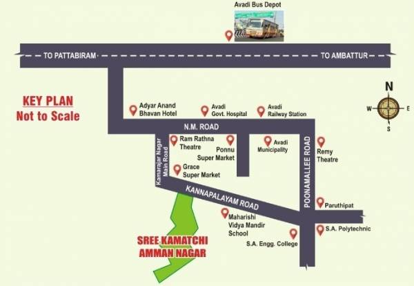  sree-kamatchi-amman-nagar Location Plan