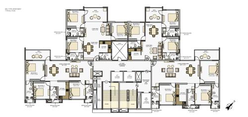  the-royal-ganges-1-phase-i The Royal Ganges Cluster Plan