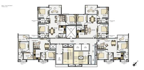  the-royal-ganges-1-phase-i The Royal Ganges Cluster Plan