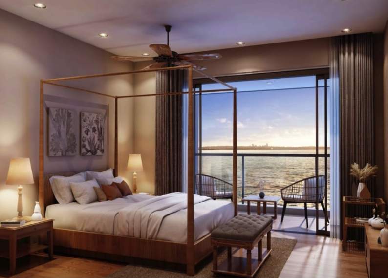 the royal ganges 1 phase i Bedroom