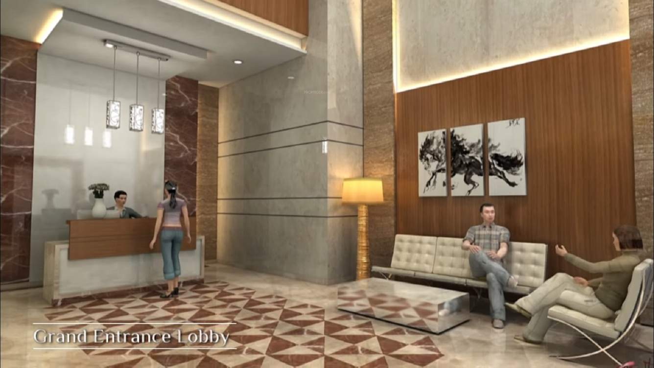  woods platina wing d oak tower Entrance Lobby