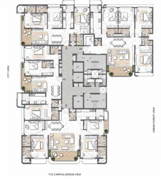 acenza Wing A Cluster Plan