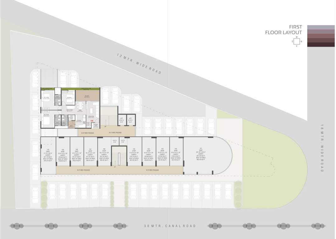  majestic heights Majestic Heights Cluster Plan for 1st Floor