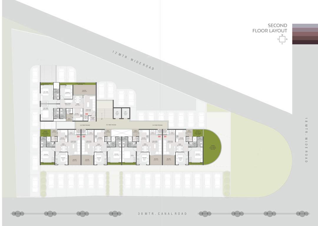  majestic heights Majestic Heights Cluster Plan for 2nd Floor