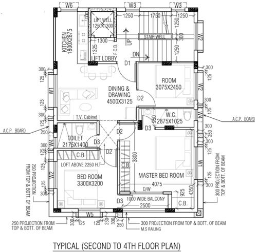  matrika-individual-project Matrika Individual Project Cluster Plan From 2nd To 4th Floor
