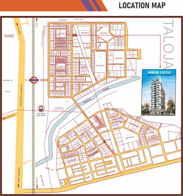  castle Location Plan