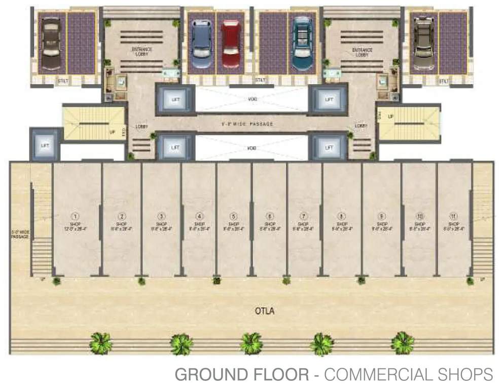  exotica Exotica Ground Cluster Plan