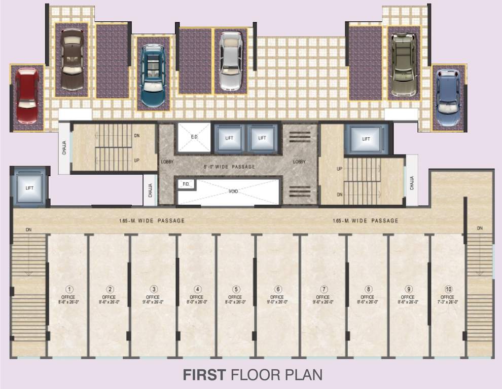  exotica Exotica II Cluster Plan For 1st Floor